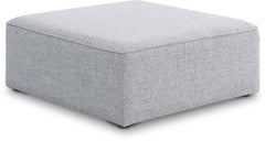 Cube - Linen Ottoman