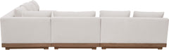 Solace - Olefin Performance Fabric 4 Piece Outdoor Patio Modular Sectional