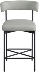 Rivage - Durable Stool With Black Frame (Set of 2)