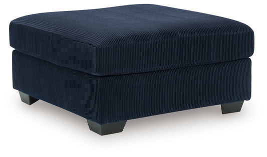 SimpleJoy - Oversized Accent Ottoman - Navy