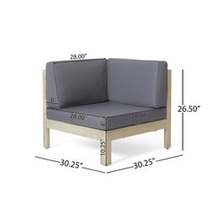 Brava - X Back Corner Chair