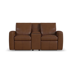 Aria - Power Reclining Loveseat With Console