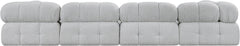 Ames - 5 Piece Fabric Modular Sectional