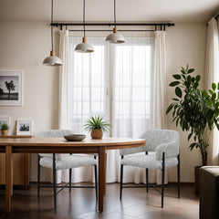 Dame - Fabric Upholstered Dining Chair (Set of 2)