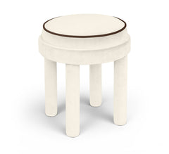 Velin - Velvet Ottoman / Stool