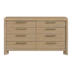 8 Drawer Dresser - Tan - Wood