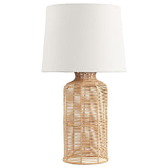 Nairobi - Empire Shade Handwoven Rattan Table Lamp - Natural