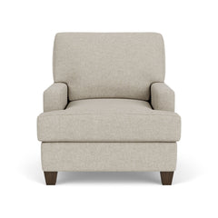 Moxy - Fabric Chair, Straight Track Arms