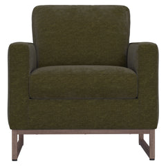 Accent Chair With Track Arm Design