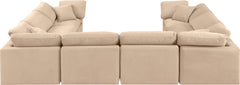 Indulge - Velvet 8 Piece Modular Sectional