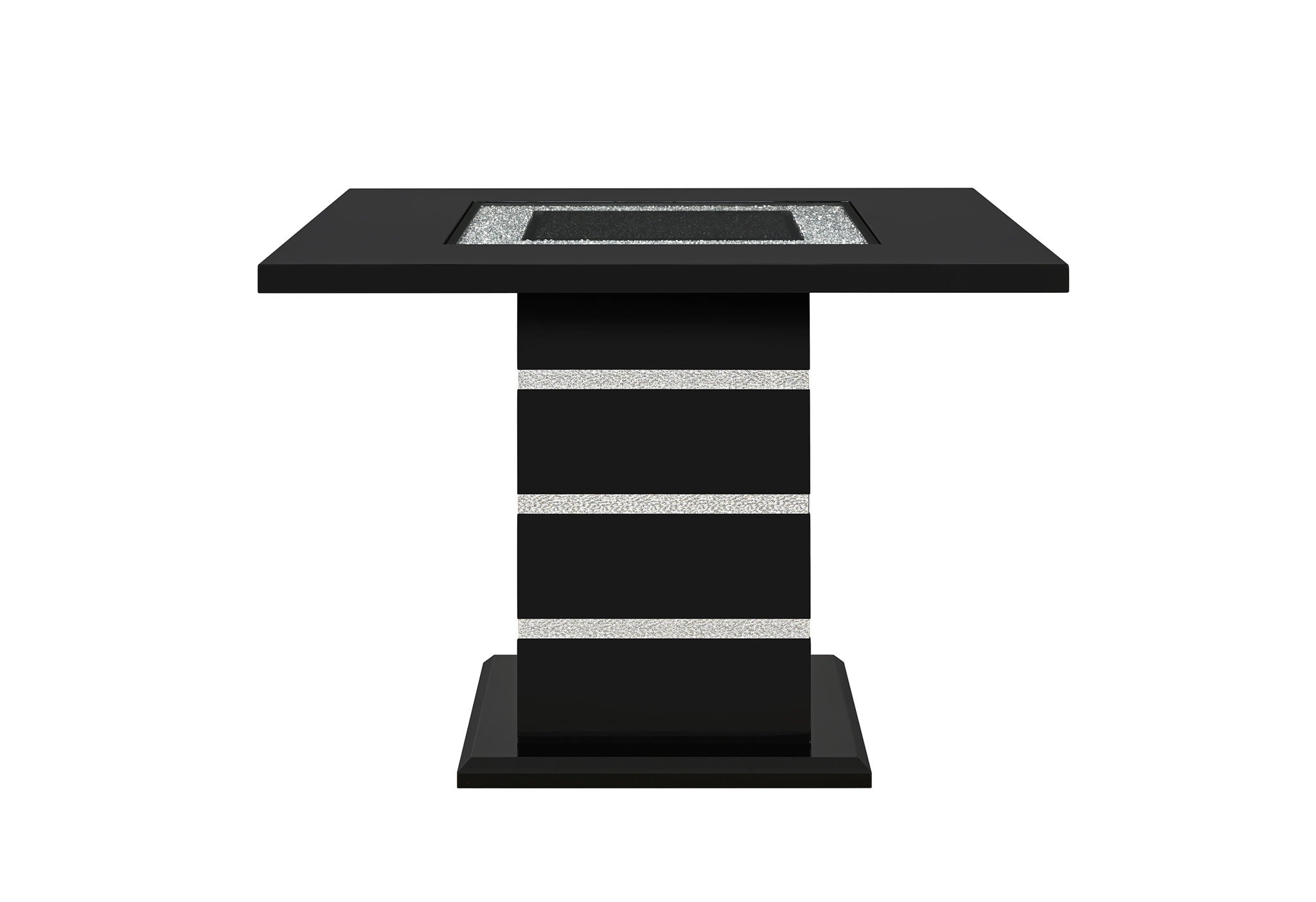Monaco - Rectangular Bar Table - Black
