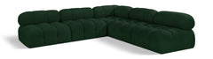 Ames - 5 Piece Fabric Modular Corner Sectional