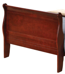 Panel Sleigh Bed