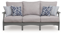 Cove Beach - Sofa With Cushion - Gray