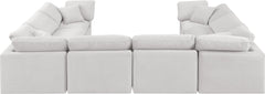 Indulge - Velvet 8 Piece Modular Sectional
