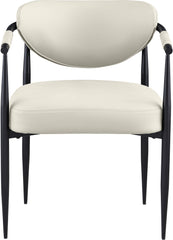 Virella - faux Leather Upholstered Dining Chair (Set of 2) - Black Base