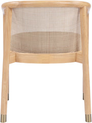 Sylvan - Vegan Leather Dining Chair (Set of 2) - Natural Frame
