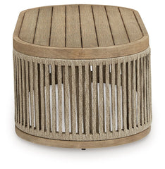 Serena Shores - Beige - Rectangular Cocktail Table