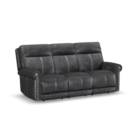 Alexander - Power Reclining Sofa With Console, Power Headrest & Lumbar