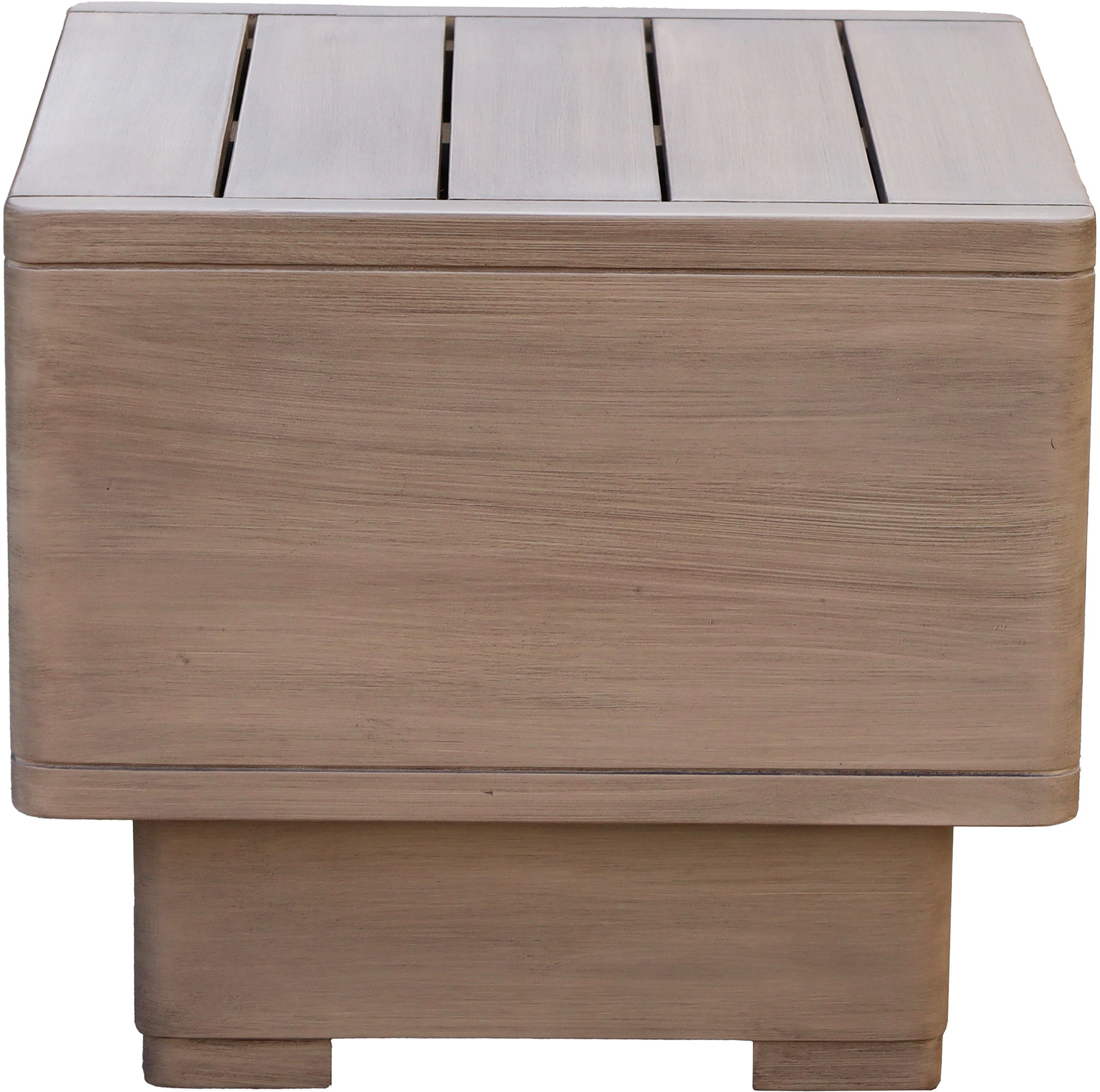 Solace - Acacia Wood Outdoor Patio End / Side Table - Natural