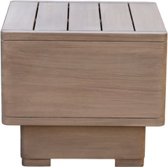 Solace - Acacia Wood Outdoor Patio End / Side Table - Natural