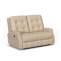 Devon - Reclining Loveseat, Nailhead Trim