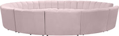 Infinity - 12 Piece Velvet Modular Sectional