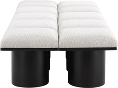 Pavilion - 10 Piece Modular Bench With Black Base