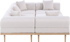 Laguna - 6 Piece 142" Outdoor Patio Modular Sectional