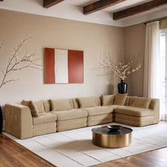 Stellar - 5 Piece Upholstered Modular Sectional
