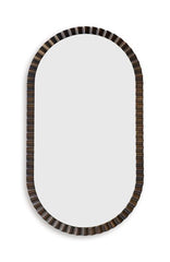 Clorington - Accent Mirror - Dark Brown