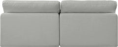 Comfy - Linen Modular Armless Sofa 2 Seats