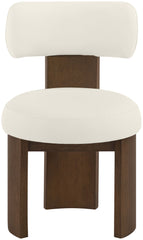 Atelier - Vegan Leather Upholstered Dining Chair (Set of 2) - Painted Brown Frame