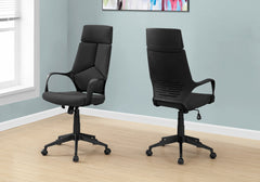 Office Swivel Chair, Adjustable Height, Ergonomic, Armrests, Contemporary & Modern