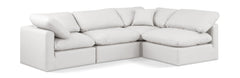 Indulge - Faux Leather 4 Piece Modular Sectional