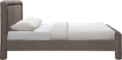 Baylor - Fabric With Interwoven Chenille Upholstered Bed