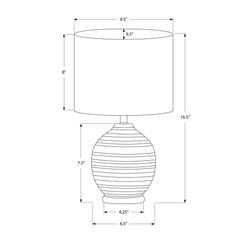Lighting, Table Lamp, Ceramic, Transitional - Black