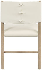 Andie - Vegan Leather Upholstered Dining Chair (Set of 2) - Natural Base