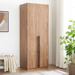 Lee - Free Standing Wardrobe Closet With Adjustable Shoe Shelves