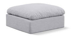 Indulge - Linen Ottoman