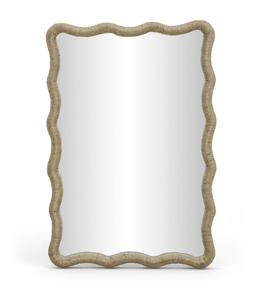 Meadow - Jute Rope Framed Mirror - Natural