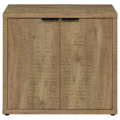 Pepita - 2 Door Engineered Wood Accent Cabinet - Mango Brown