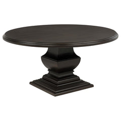 Twyla - 60" Round Wood Dining Room Table - Dark Cocoa
