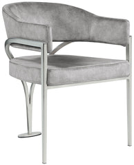 Madelyn - Dining Chair (Set of 2) - Brushed Chrome