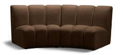 Infinity - 2 Piece Modular Sectional - Brown