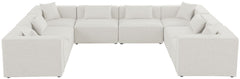 Cube - Linen 8 Piece Modular Sectional