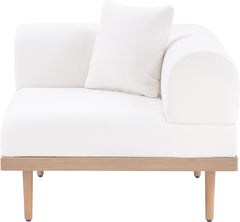 Laguna - Resilient Water Resistant Fabric Upholstered Outdoor Patio Modular Corner Chair