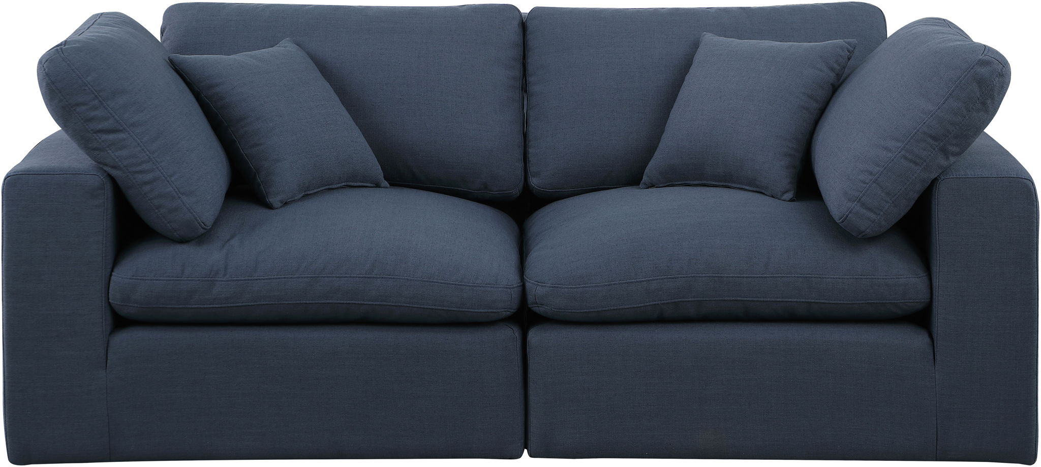 Comfy - Linen Modular Sofa 2 Seats